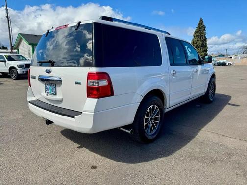 White Platinum Metallic Tri-Coat 2014 Ford Expedition EL Limited