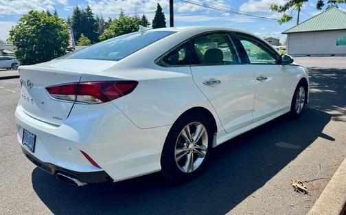 Quartz White Pearl 2018 Hyundai SONATA Limited