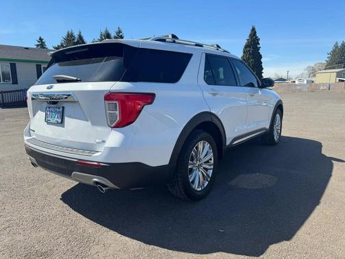 Oxford White 2020 Ford Explorer Limited