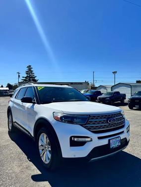 Oxford White 2020 Ford Explorer Limited