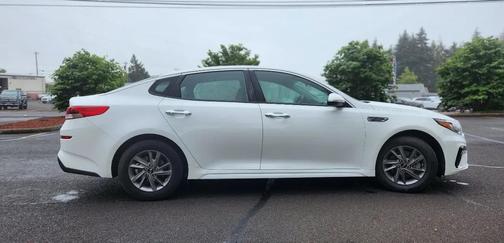 Snow White Pearl 2020 Kia Optima LX
