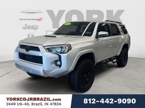 Classic Silver Metallic 2021 Toyota 4Runner TRD Off Road Premium