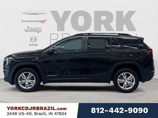 Ebony Twilight Metallic 2022 GMC Terrain SLE
