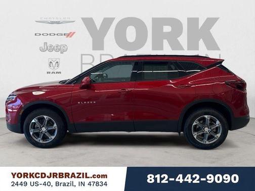 Radiant Red Tintcoat 2024 Chevrolet Blazer 2LT
