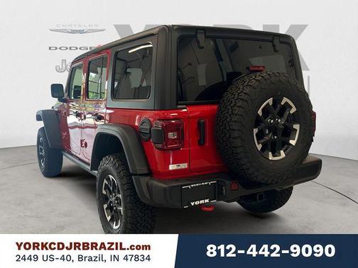 Firecracker Red Clearcoat 2026 Jeep Wrangler Rubicon