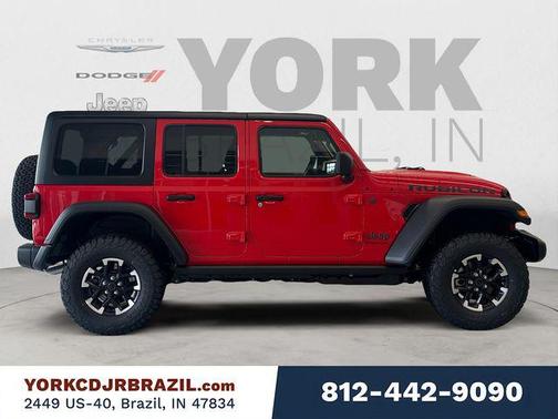 Firecracker Red Clearcoat 2026 Jeep Wrangler Rubicon