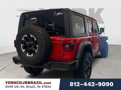 Firecracker Red Clearcoat 2026 Jeep Wrangler Rubicon