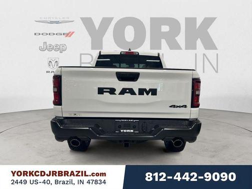 Bright White Clearcoat 2026 RAM 1500 Warlock Crew Cab 4x4 5'7' Box