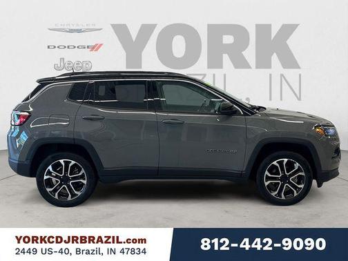 Sting-Gray Clearcoat 2022 Jeep Compass Limited