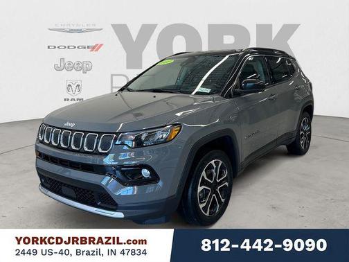 Sting-Gray Clearcoat 2022 Jeep Compass Limited