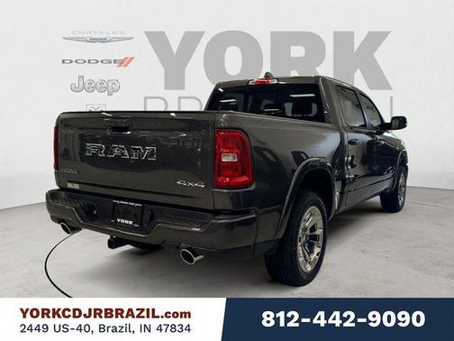 Granite Crystal Metallic Clearcoat 2026 RAM 1500 Big Horn/Lone Star