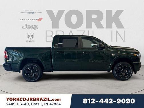 Serrano Green Metallic 2026 RAM 1500 Big Horn/Lone Star