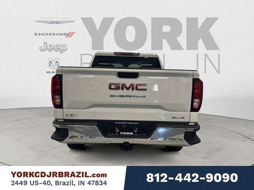 Summit White 2025 GMC Sierra 1500 SLE