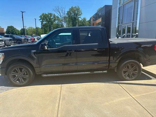 Agate Black Metallic 2021 Ford F-150 Lariat