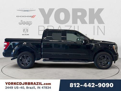 Agate Black Metallic 2021 Ford F-150 Lariat