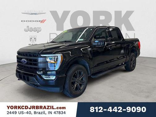 Agate Black Metallic 2021 Ford F-150 Lariat