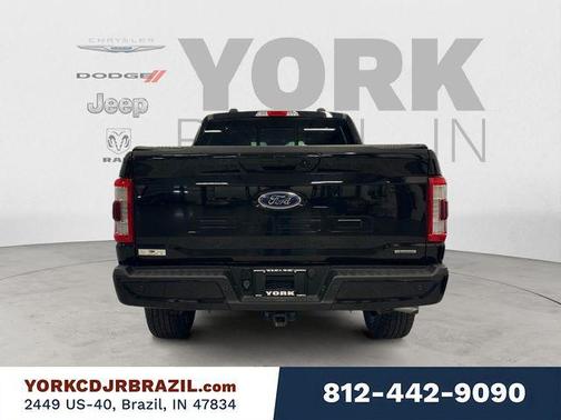Agate Black Metallic 2021 Ford F-150 Lariat