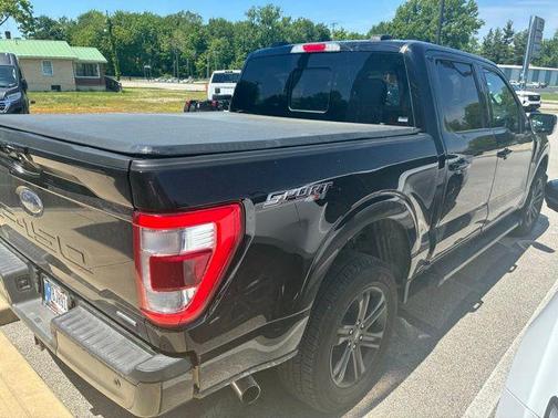 Agate Black Metallic 2021 Ford F-150 Lariat