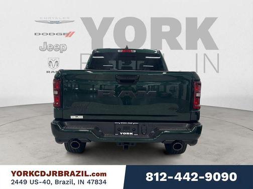 Serrano Green Metallic 2026 RAM 1500 Laramie