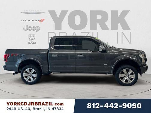 Ruby Red Metallic Tinted Clearcoat 2016 Ford F-150 Platinum