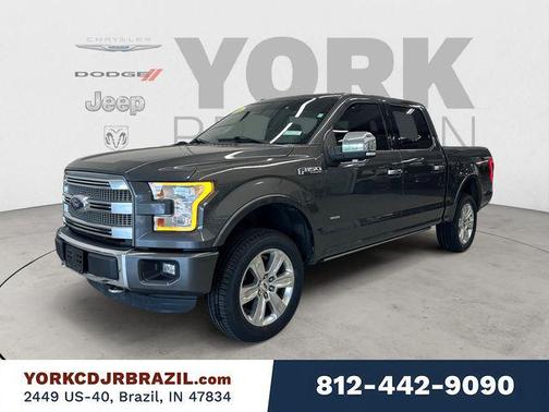 Ruby Red Metallic Tinted Clearcoat 2016 Ford F-150 Platinum