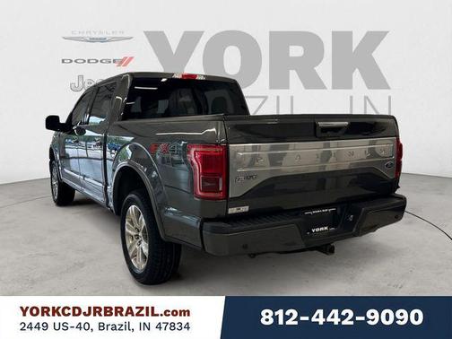 Ruby Red Metallic Tinted Clearcoat 2016 Ford F-150 Platinum