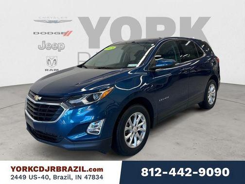 Pacific Blue Metallic 2019 Chevrolet Equinox 1LT