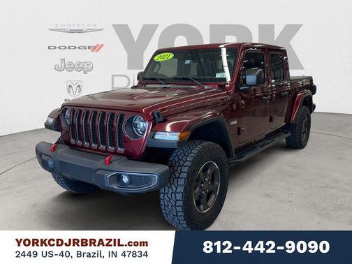 Snazzberry Pearlcoat 2021 Jeep Gladiator Rubicon