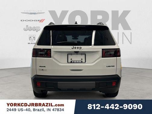Bright White Clearcoat 2026 Jeep Cherokee Limited