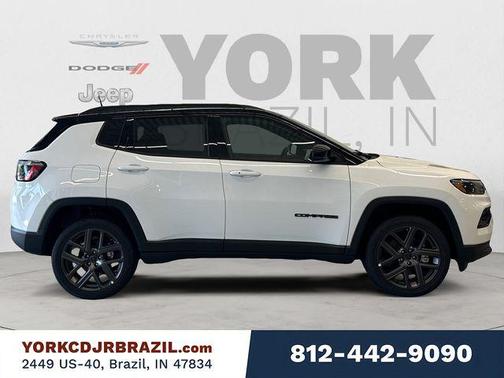 White 2026 Jeep Compass Limited