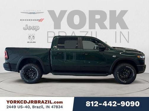 Serrano Green Metallic 2026 RAM 1500 Rebel