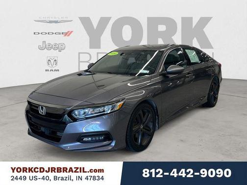 Gray 2020 Honda Accord Sport 1.5T