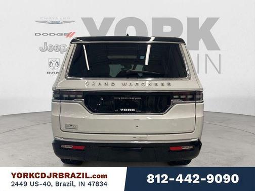 Bright White Clearcoat 2023 Jeep Grand Wagoneer 4x4