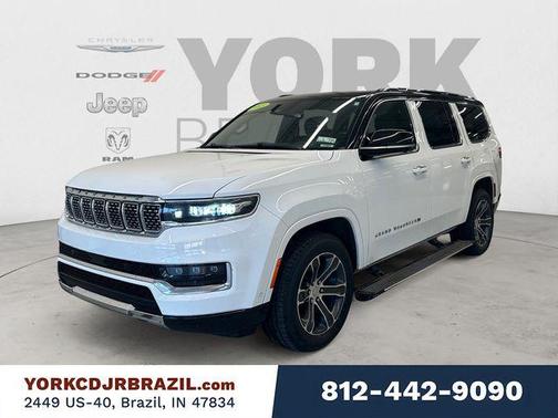 Bright White Clearcoat 2023 Jeep Grand Wagoneer 4x4