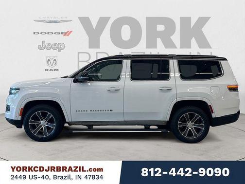 Bright White Clearcoat 2023 Jeep Grand Wagoneer 4x4
