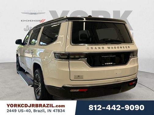 Bright White Clearcoat 2023 Jeep Grand Wagoneer 4x4