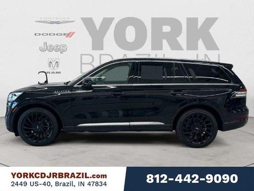 Infinite Black 2021 Lincoln Aviator Reserve AWD