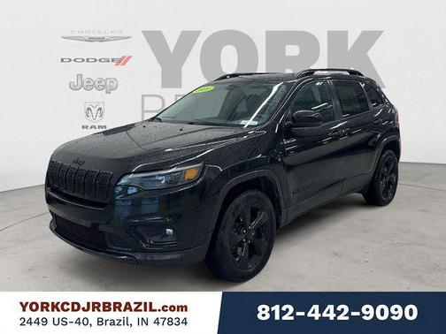 Diamond Black Crystal Pearlcoat 2020 Jeep Cherokee Altitude