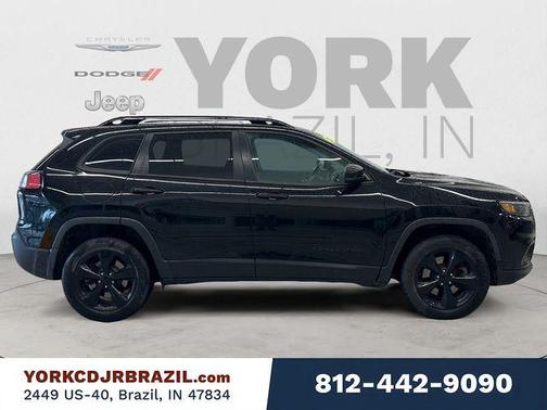 Diamond Black Crystal Pearlcoat 2020 Jeep Cherokee Altitude