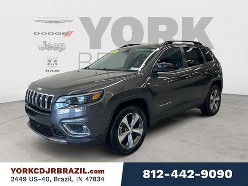 Granite Crystal Metallic Clearcoat 2022 Jeep Cherokee Limited