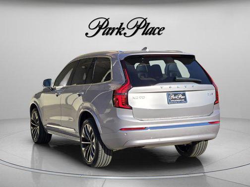Aurora Silver 2026 Volvo XC90 Plus, B6 AWD Gas (mild hybrid), Gasoline, Bright, 7 Seats