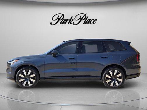 Denim Blue Metallic 2025 Volvo EX90 Plus, Twin Motor Performance, Fully electric, 7 Seats