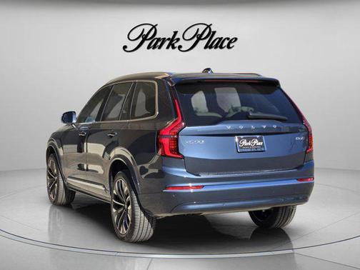 Denim Blue Metallic 2026 Volvo XC90 Ultra, B6 AWD Gas (mild hybrid), Gasoline, Bright, 7 Seats