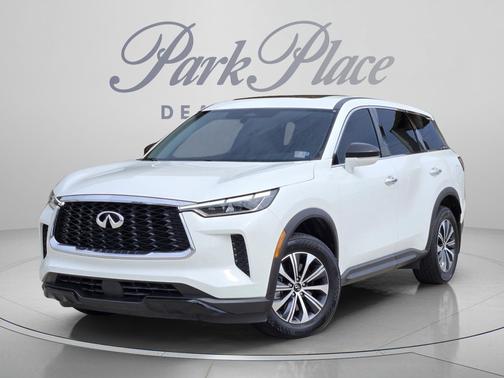 Glacier White 2023 INFINITI QX60 Pure