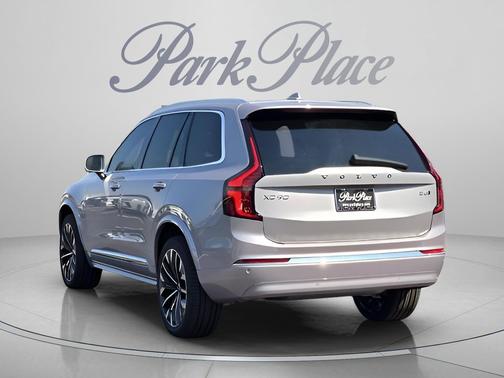 Aurora Silver 2026 Volvo XC90 Plus, B6 AWD Gas (mild hybrid), Gasoline, Bright, 7 Seats