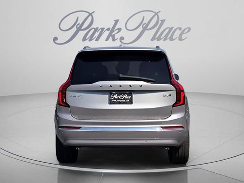 Aurora Silver 2026 Volvo XC90 Plus, B6 AWD Gas (mild hybrid), Gasoline, Bright, 7 Seats
