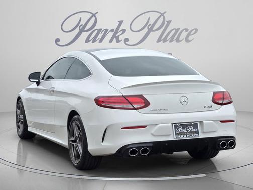 Polar White 2022 Mercedes-Benz AMG C 43 4MATIC