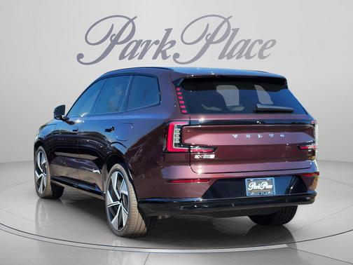 Mulberry Metallic 2025 Volvo EX90 Ultra, Twin Motor Performance, Fully electric, 6 Seats
