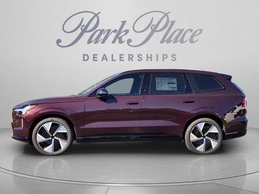 Mulberry Metallic 2025 Volvo EX90 Ultra, Twin Motor Performance, Fully electric, 6 Seats