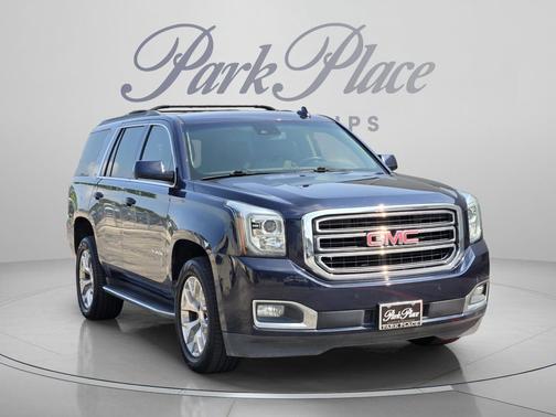 Dark Sapphire Blue 2019 GMC Yukon SLT Standard Edition